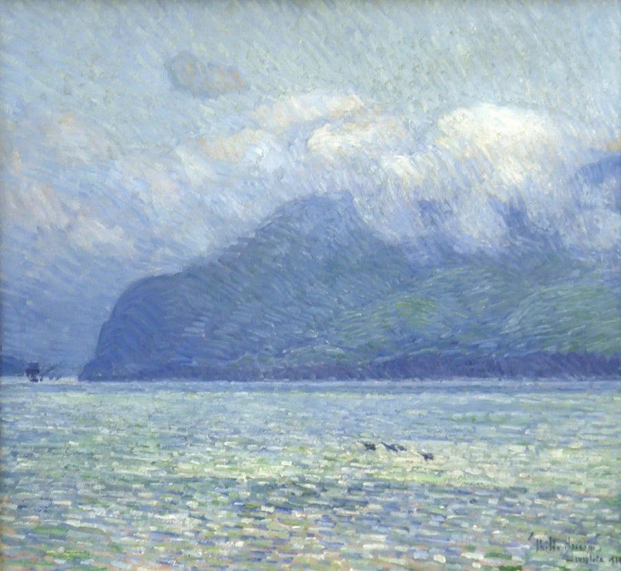 The Silver Veil and the Golden Gate - Childe Hassam