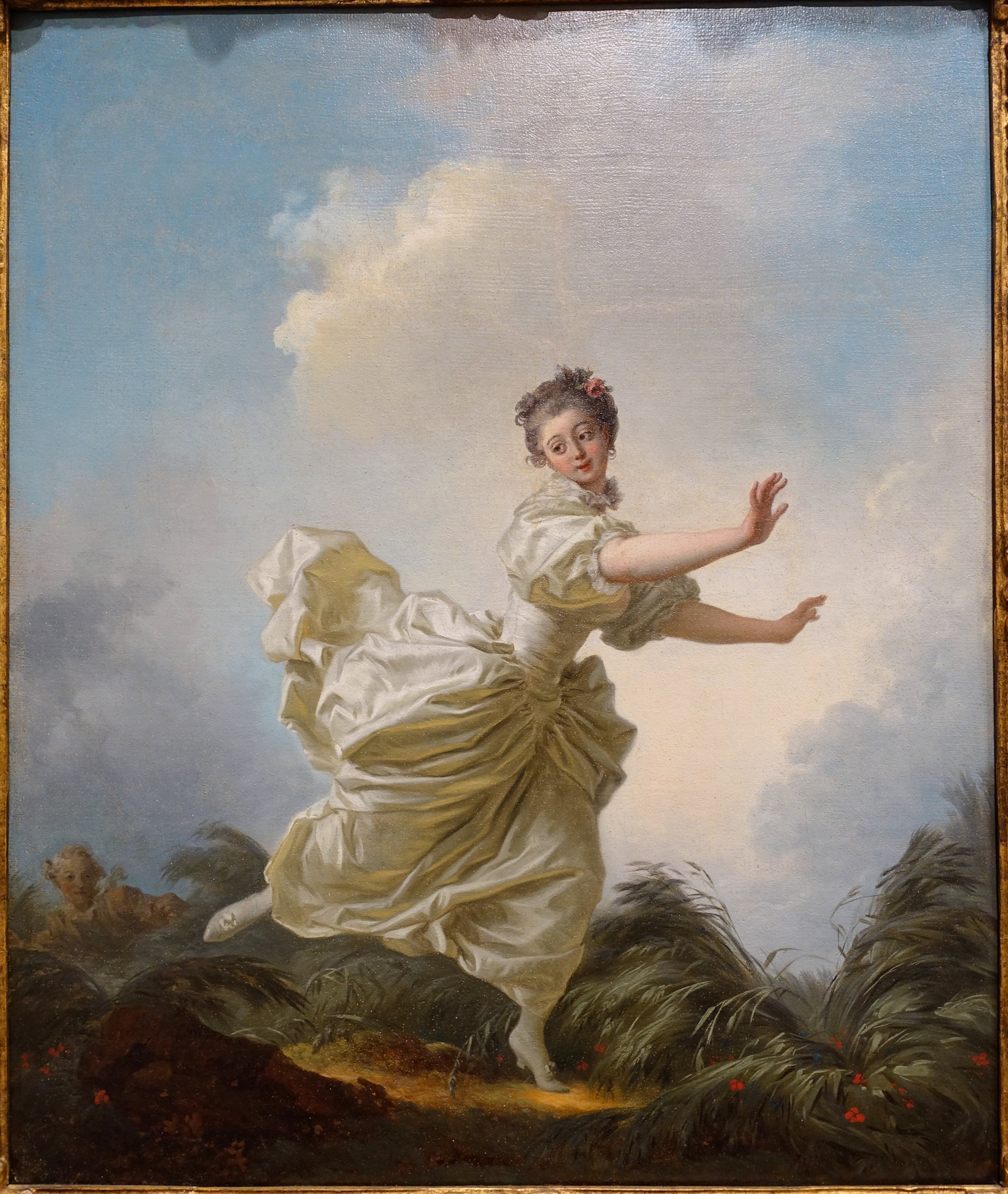 The pre-organized flight - Jean-Honoré Fragonard
