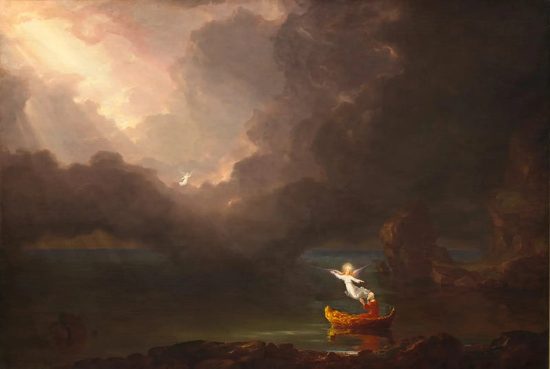 The Voyage de la vie : Vieillesse - Thomas Cole