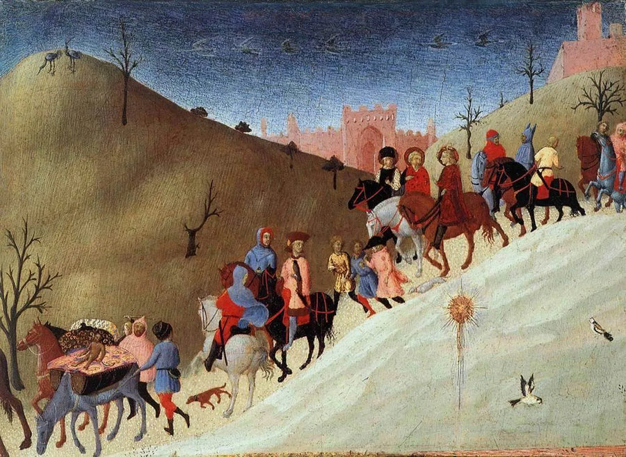 The Journey of the Magi - Stefano di Giovanni (Sassetta)