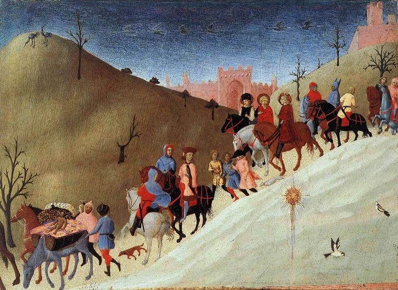 The Journey of the Magi - Stefano di Giovanni (Sassetta)