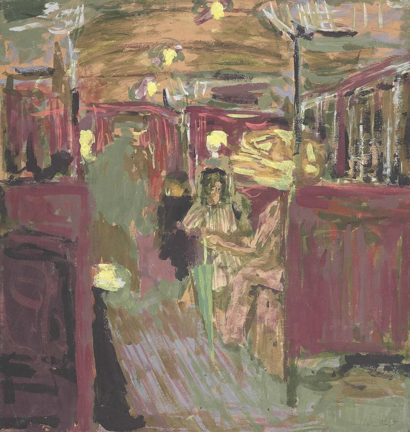 The Subway Car - I - Édouard Vuillard