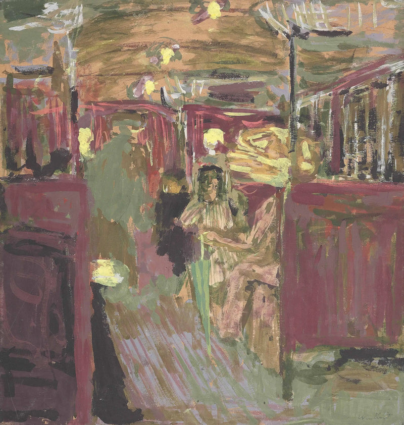 The Subway Car - I - Édouard Vuillard