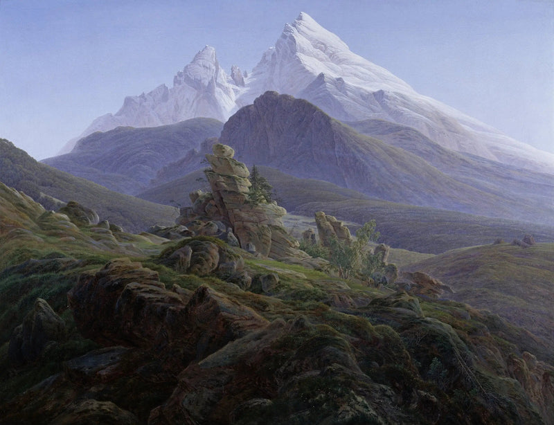 The Watzmann - Caspar David Friedrich