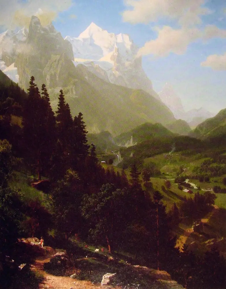 The Wetterhorn - Albert Bierstadt