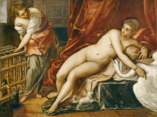Leda and the Swan - Jacopo Tintoretto
