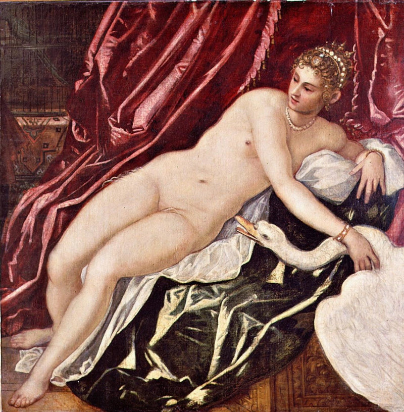 Leda and the Swan - Jacopo Tintoretto