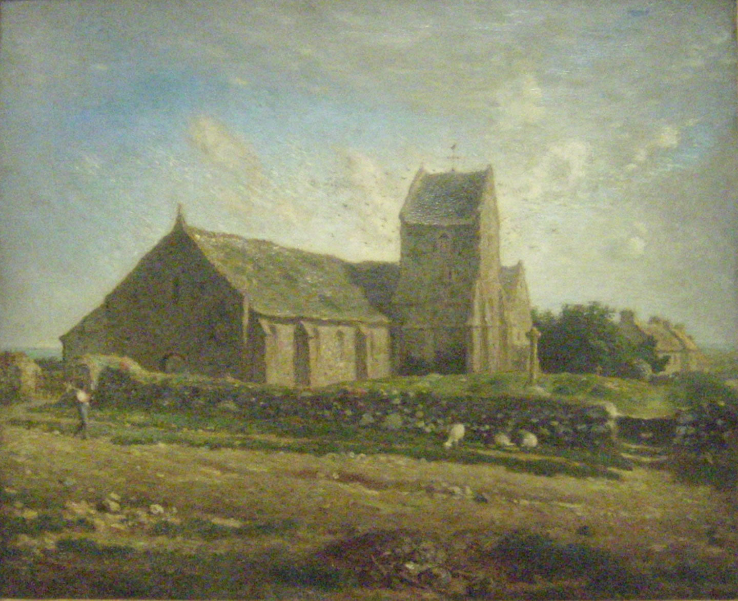 The Church of Gréville - Jean-François Millet