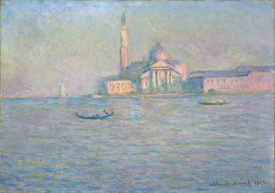 The Church of San Giorgio Maggiore in Venice - Claude Monet