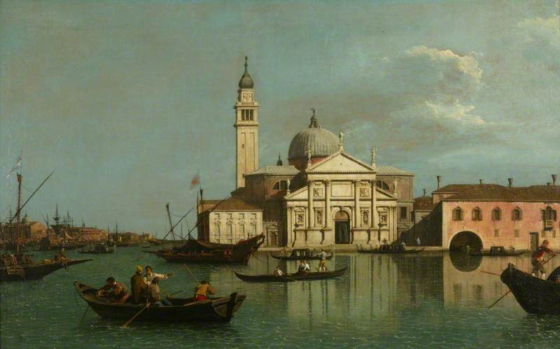 The Church of San Giorgio Maggiore, Venice - Canaletto