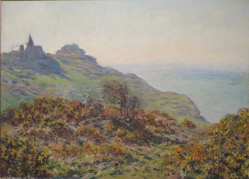 The Church of Varengeville and the Gorge of Moutiers - Claude Monet