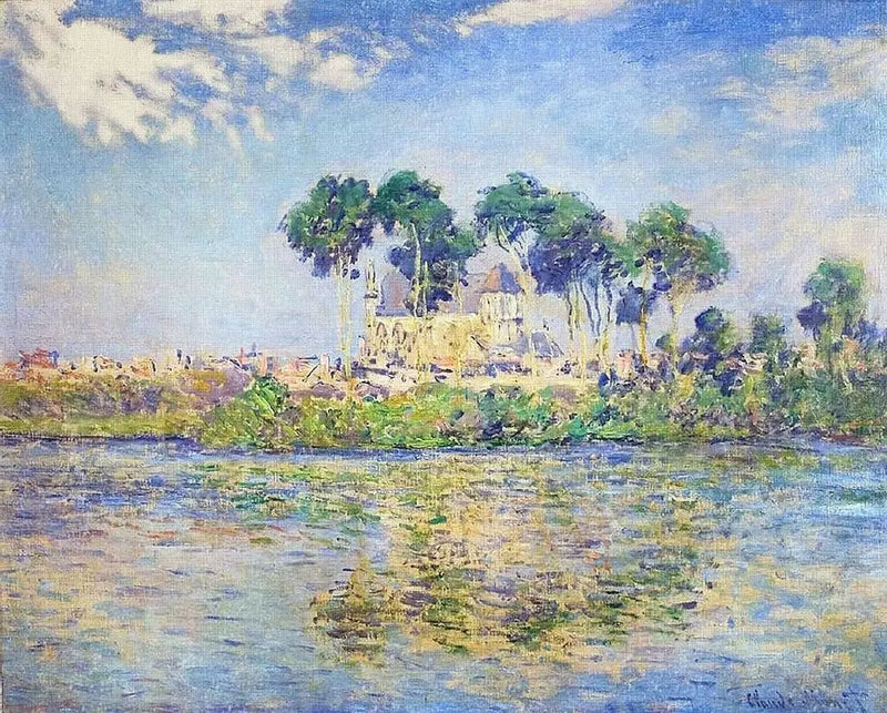 The Church at Vernon - Claude Monet