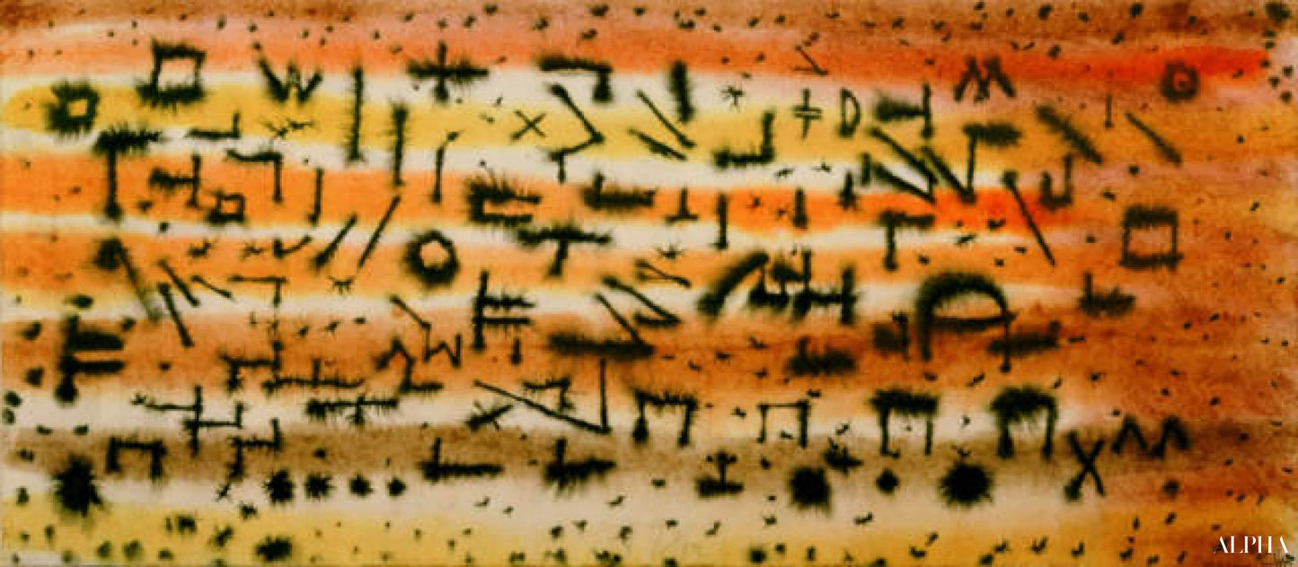 'The Destroyed Egypt - Paul Klee - High-end reproductions of paintings and artworks'