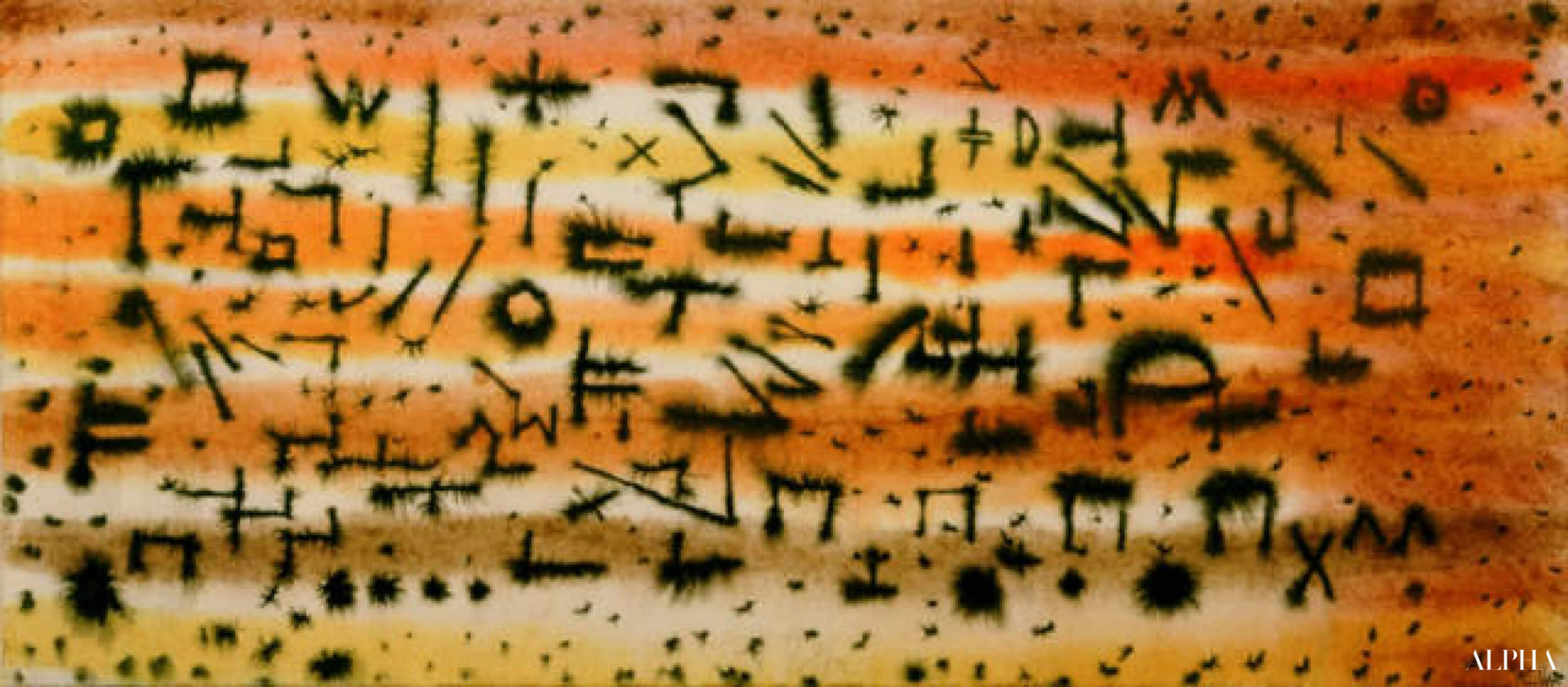 'The Destroyed Egypt - Paul Klee - High-end reproductions of paintings and artworks'