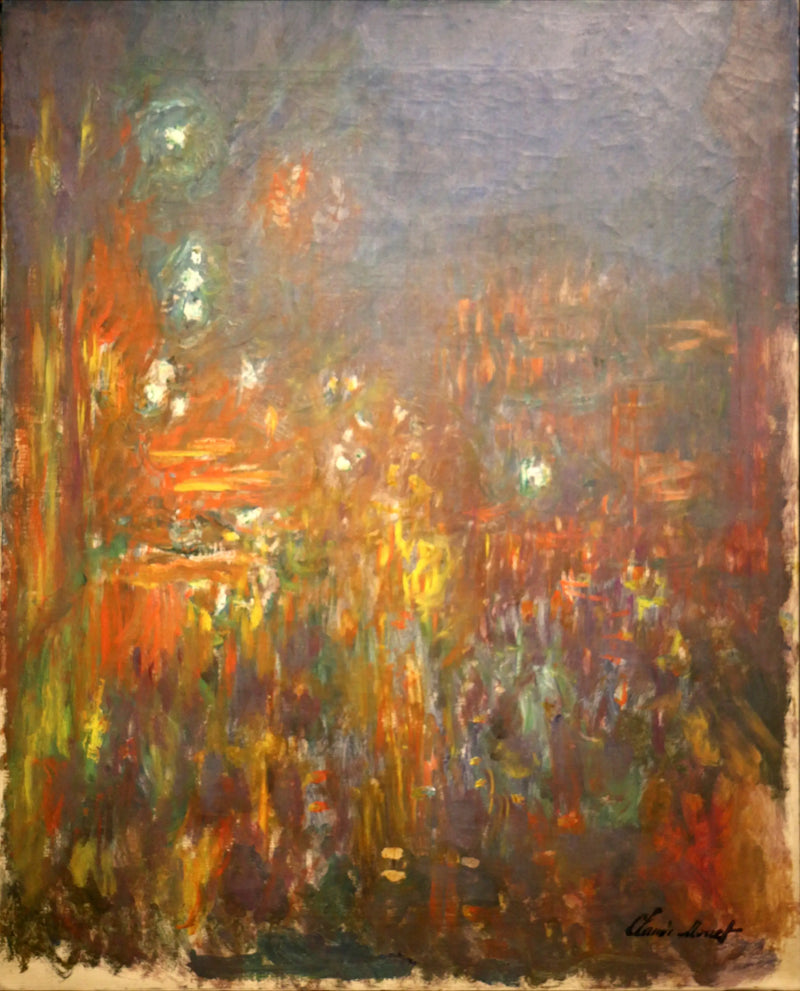 Leicester Square, at night - Claude Monet