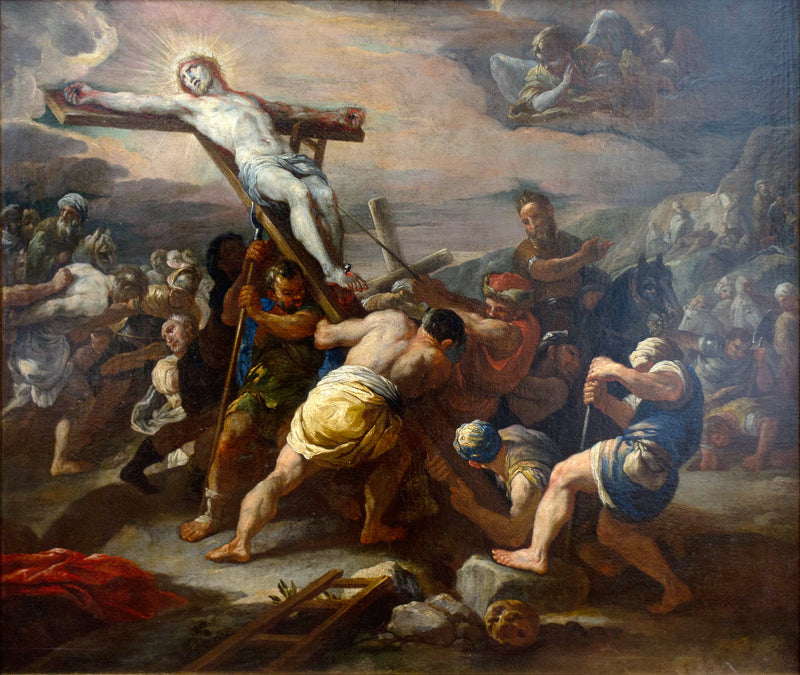 The Elevation of the Cross - Luca Giordano