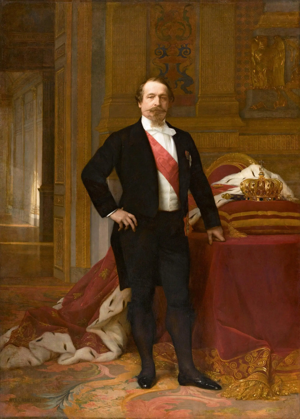 L’Empereur Napoléon III - Alexandre Cabanel - Alpha Reproduction
