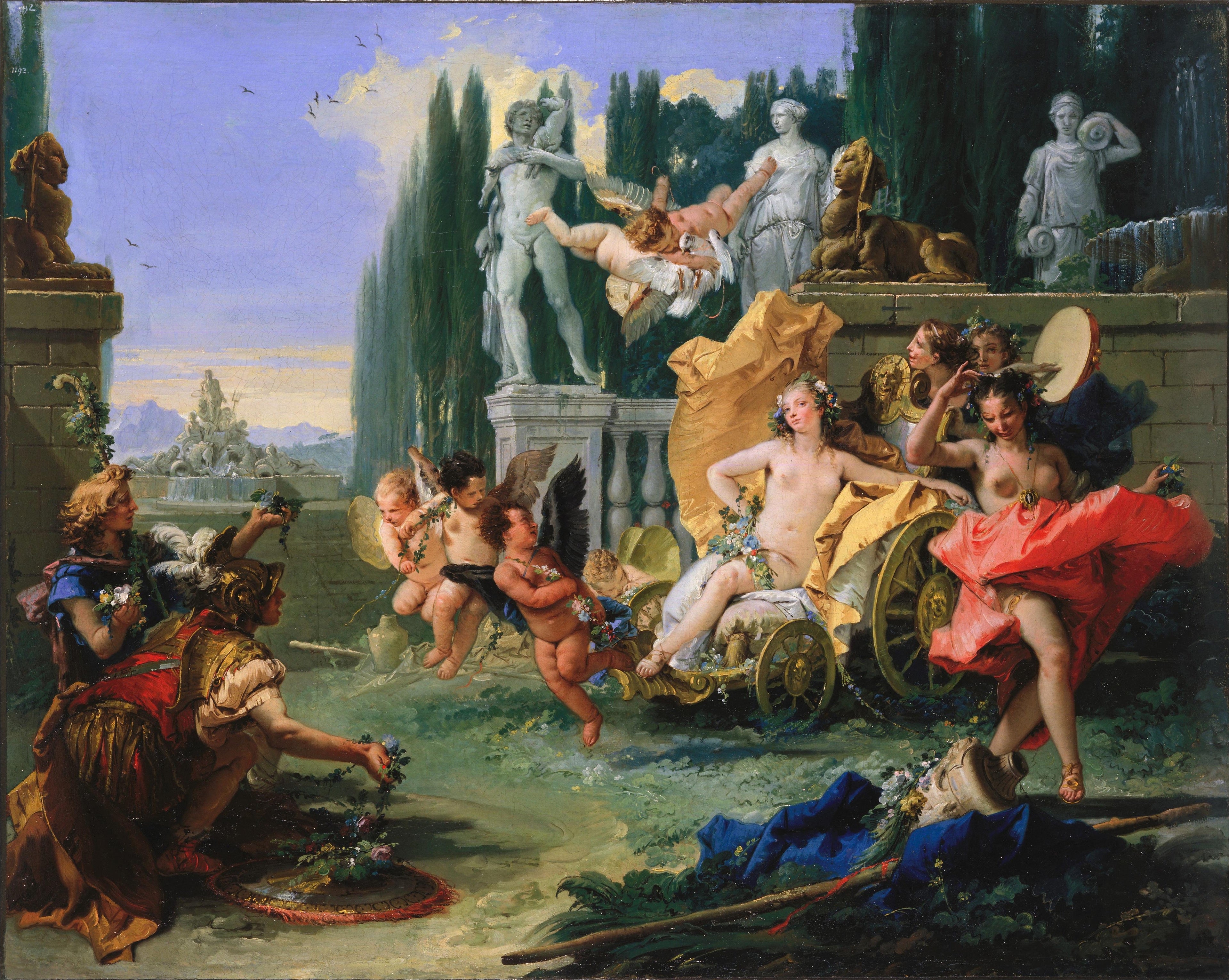 The Empire of Flora - Giovanni Battista Tiepolo