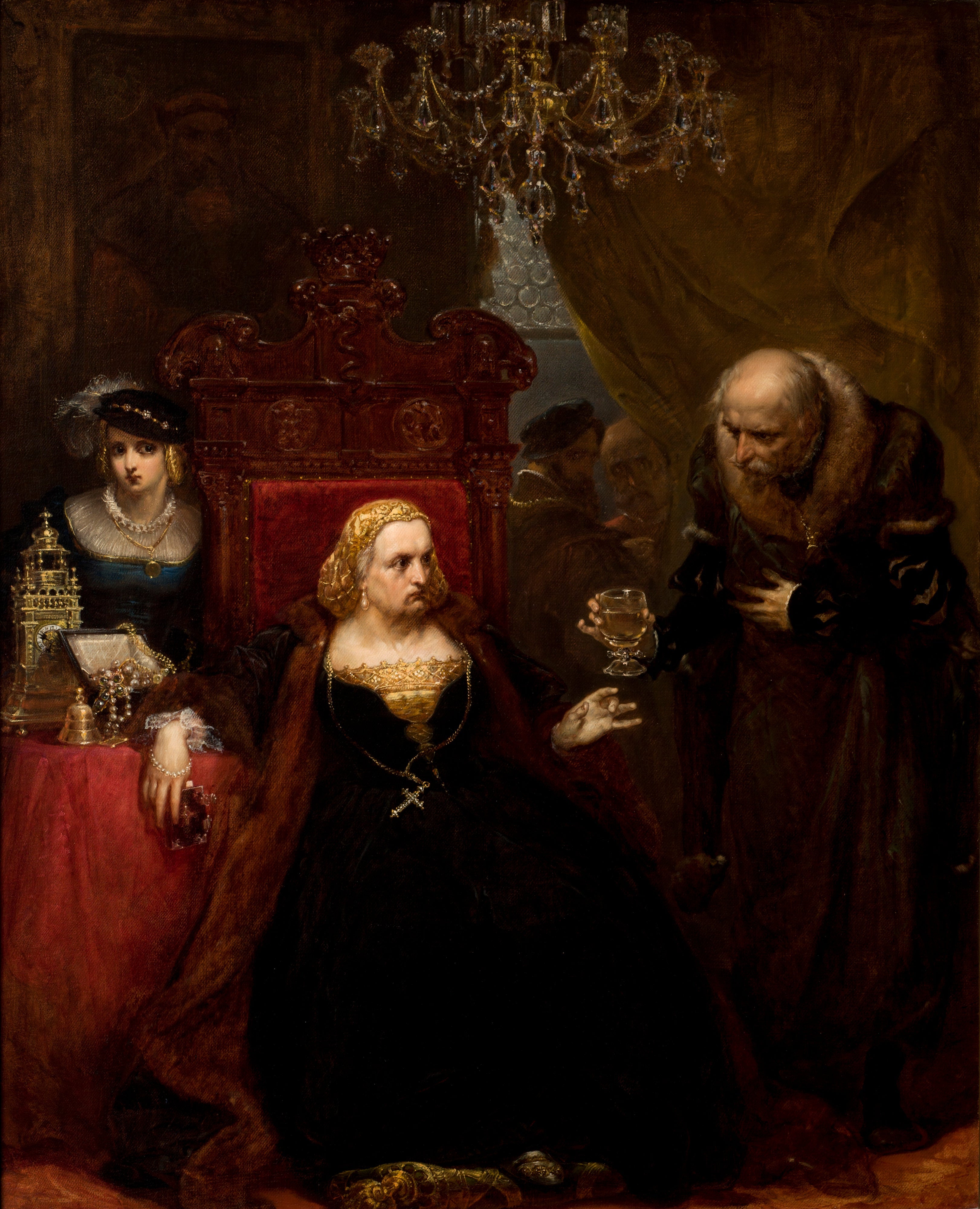 The Poisoning of Queen Bona - Jan Matejko
