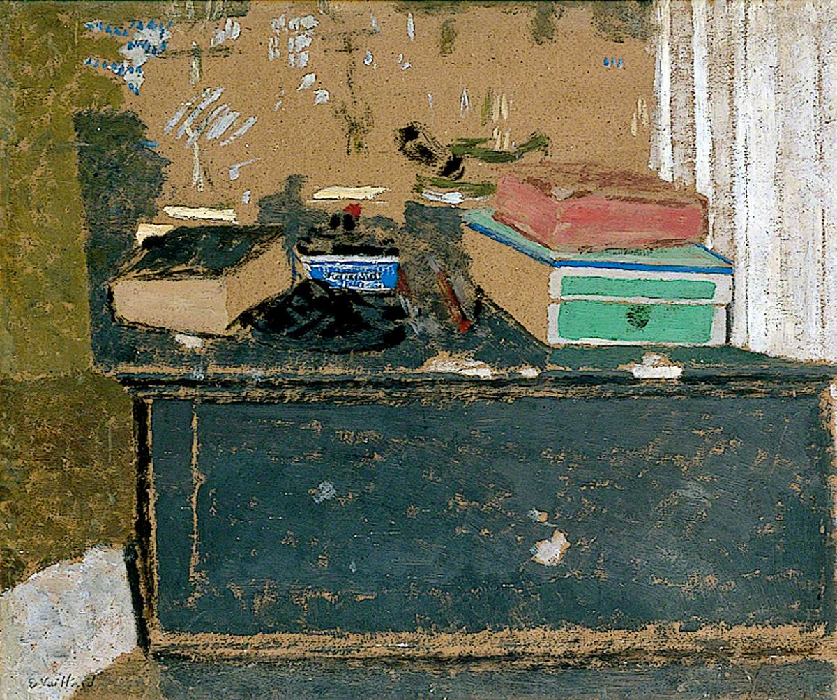 L’encrier bleu sur la cheminée - Édouard Vuillard - Alpha Reproduction