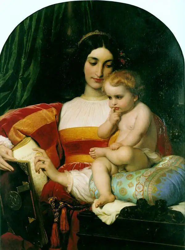 The Childhood of the Pic de la Mirandole - Paul Delaroche
