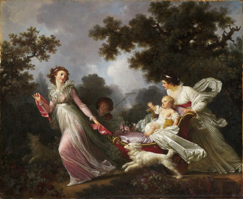 The Cherished Child - Jean-Honoré Fragonard