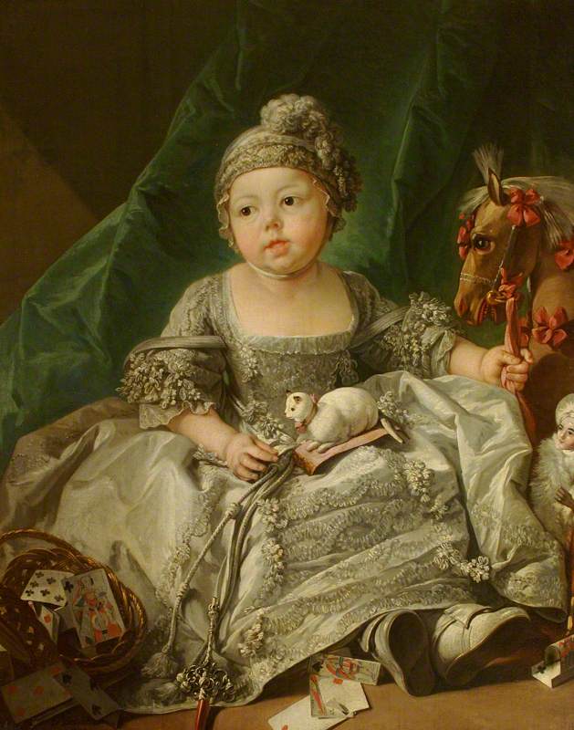The Child Duke of Montpensier by François Boucher (future Philippe Égalité) - François Boucher
