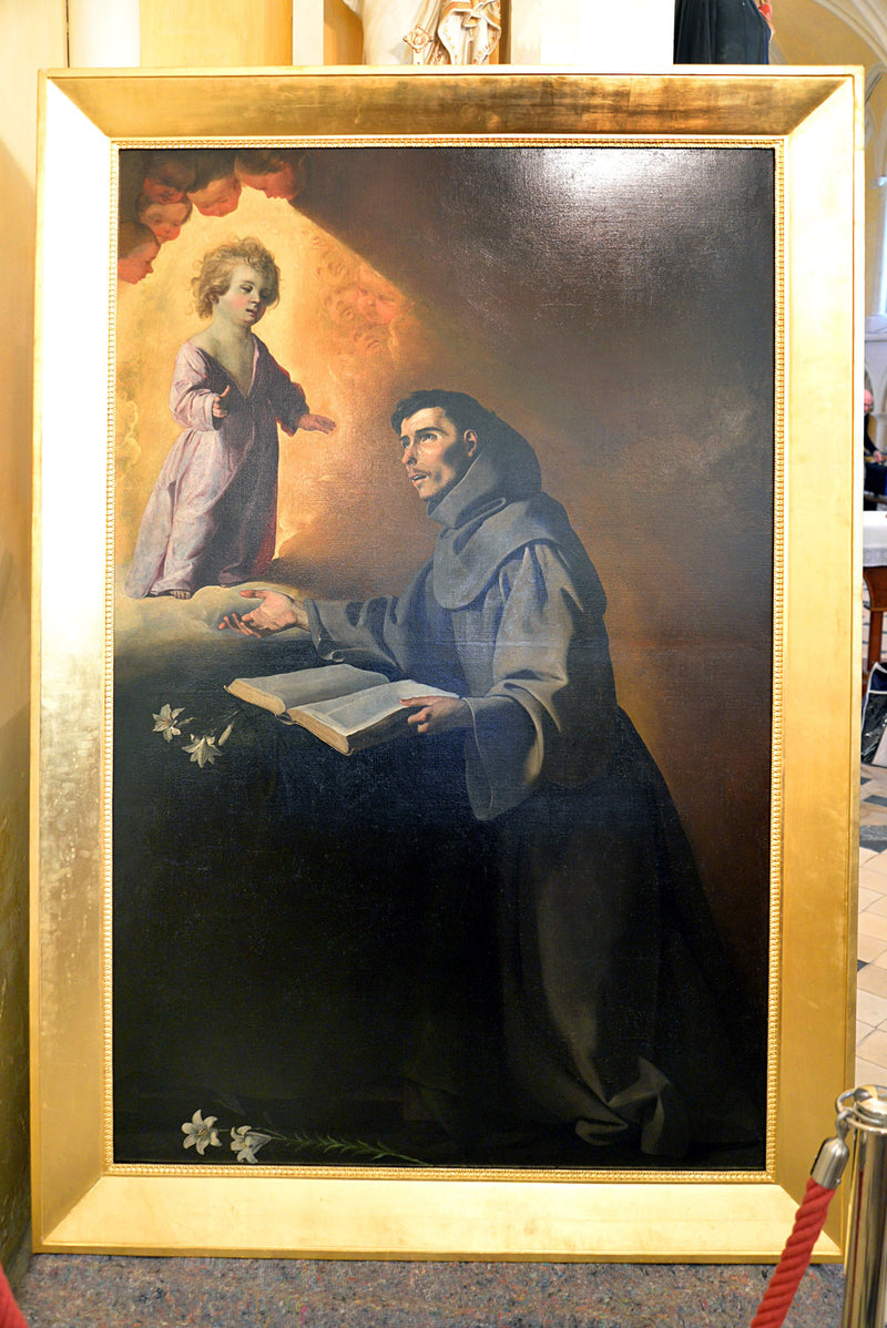 The Child Jesus appearing to Saint Anthony of Padua - Francisco de Zurbarán