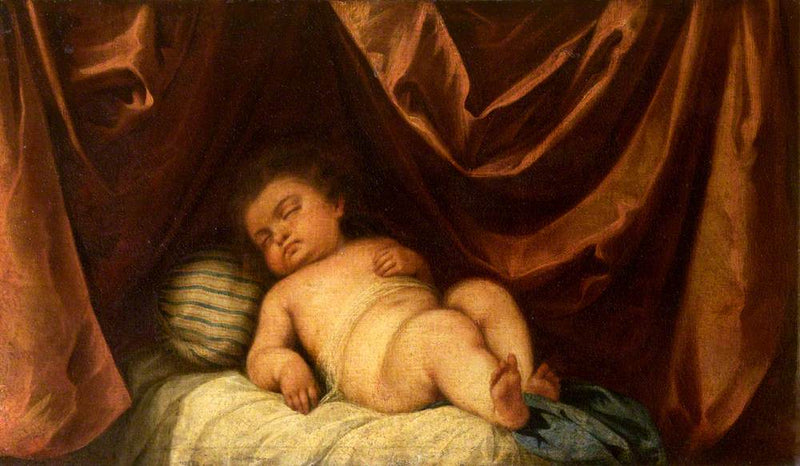 The Sleeping Child Jesus - Alonso Cano