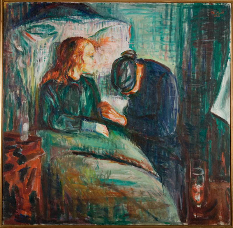 The Sick Child - Edvard Munch