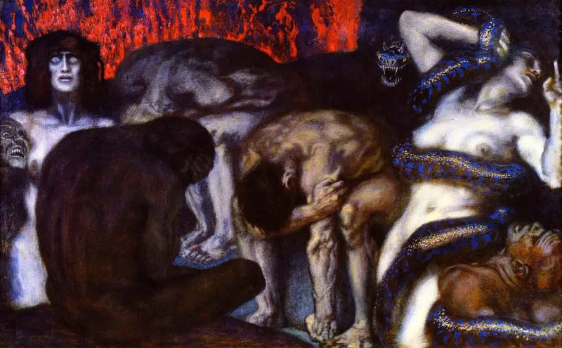 Hell - Franz Von Stuck