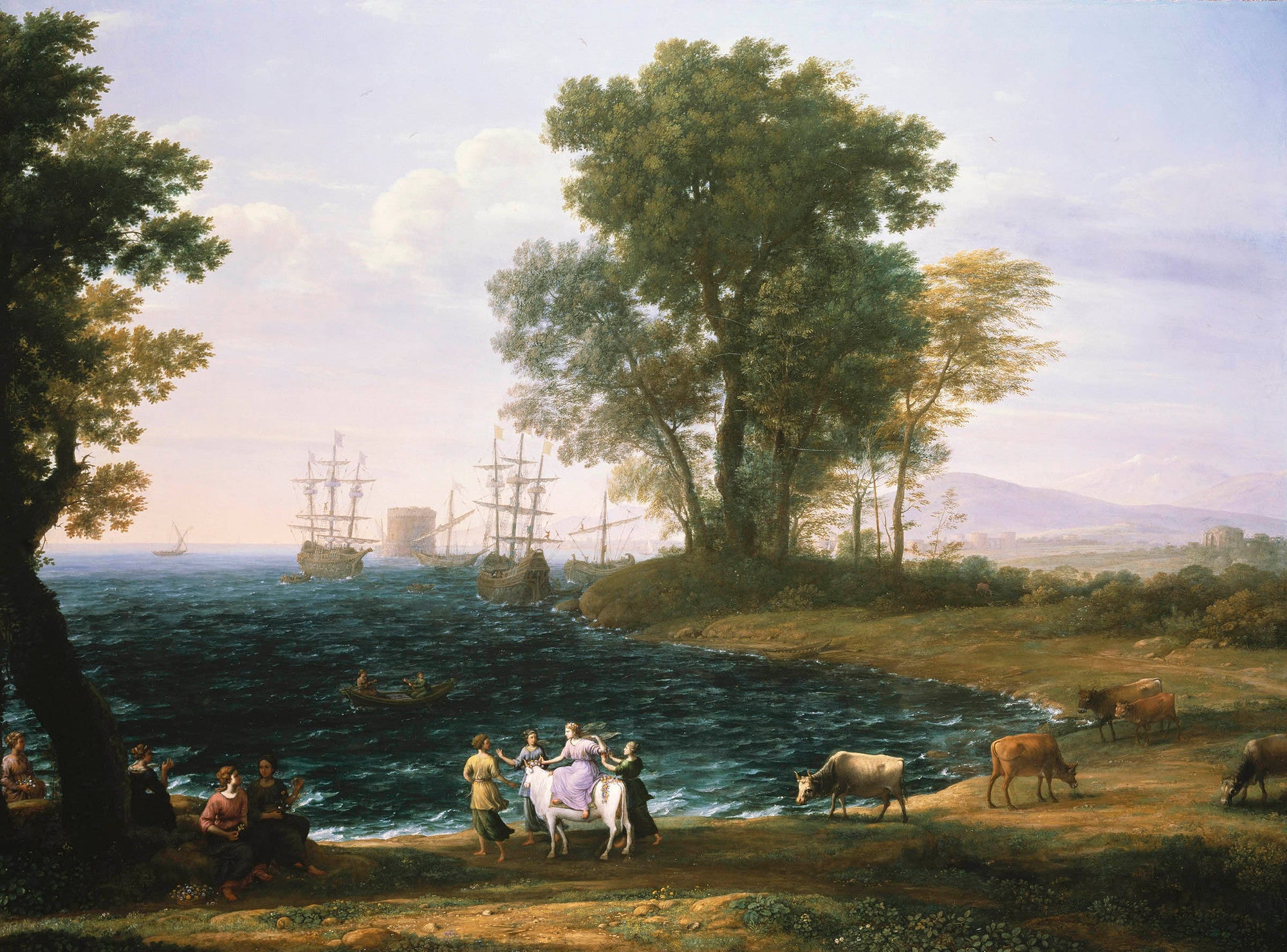 The Abduction of Europa - Claude Lorrain