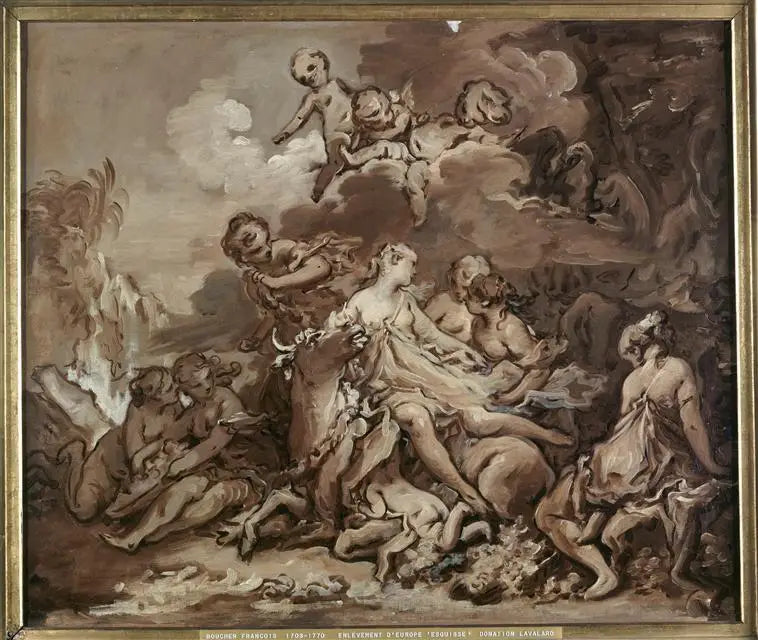 L’enlèvement d’Europe - François Boucher - Alpha Reproduction