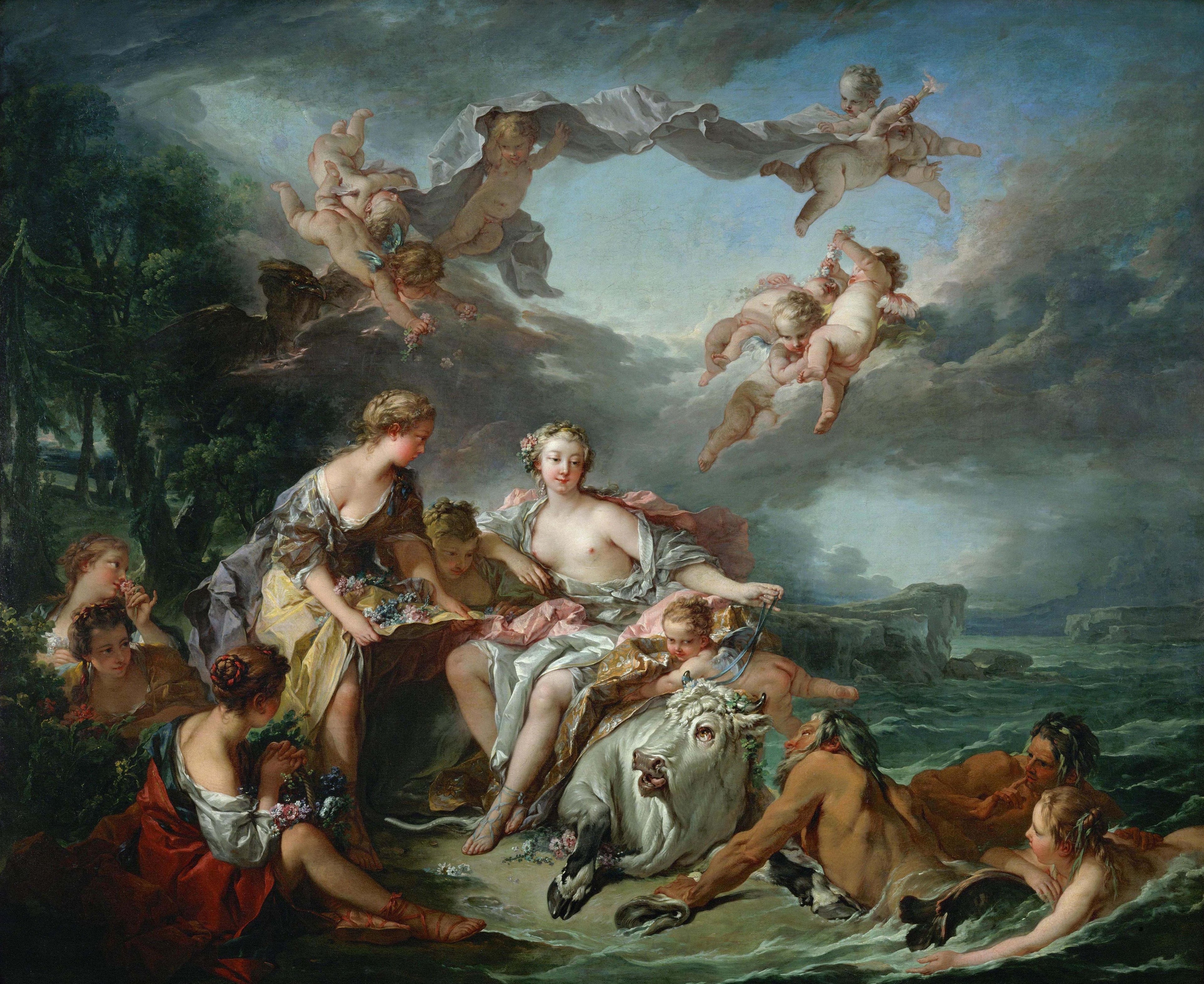 The Abduction of Europa - François Boucher