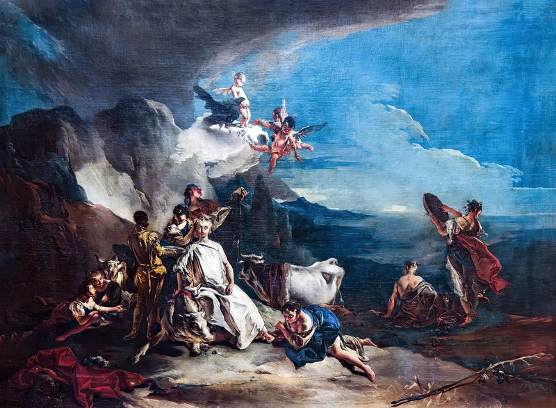 The Abduction of Europa - Giovanni Battista Tiepolo