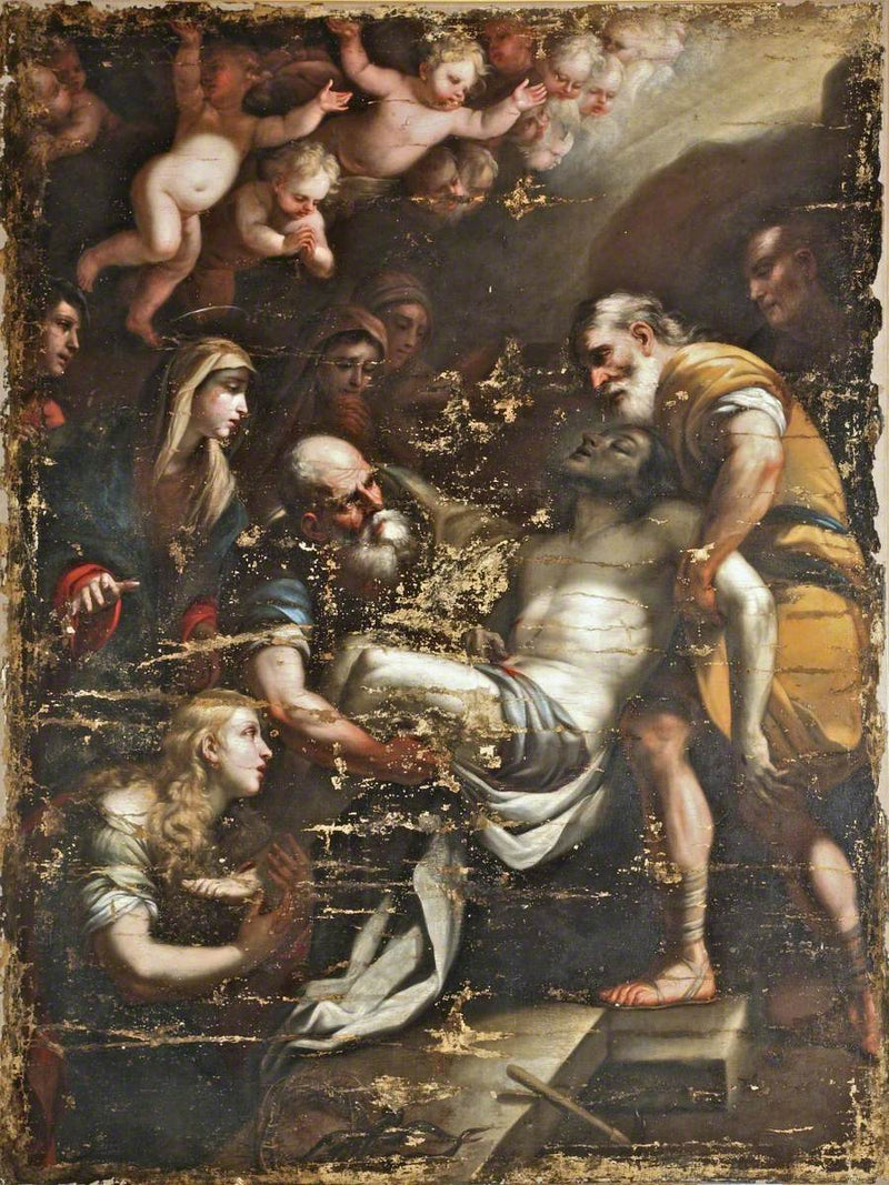 The Burial - Luca Giordano