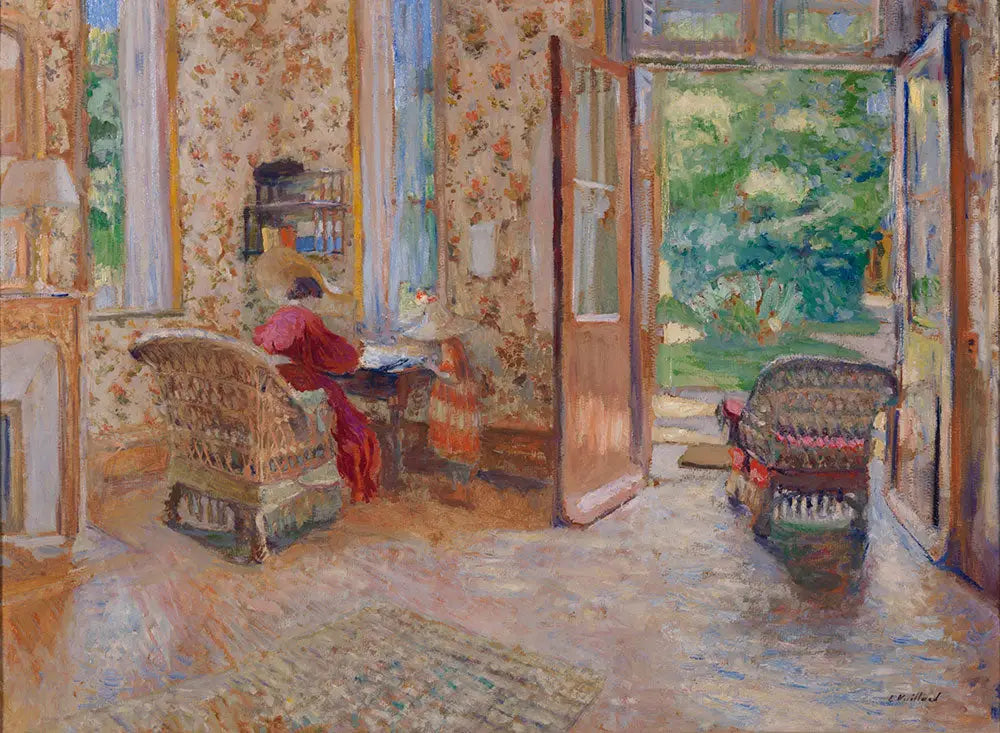 L’entrée de la ville - Édouard Vuillard - Alpha Reproduction