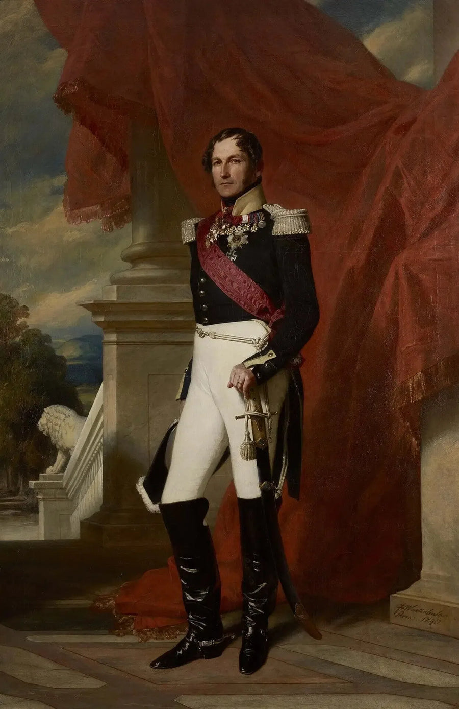 Leopold I, King of the Belgians - Franz Xaver Winterhalter