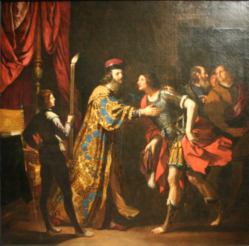 The Farewell of Cato of Utica to his Son - Guercino