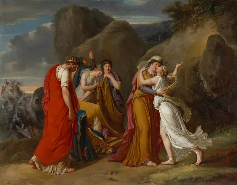 The Farewell of Psyche to Her Family - Marie-Guillemine Benoist