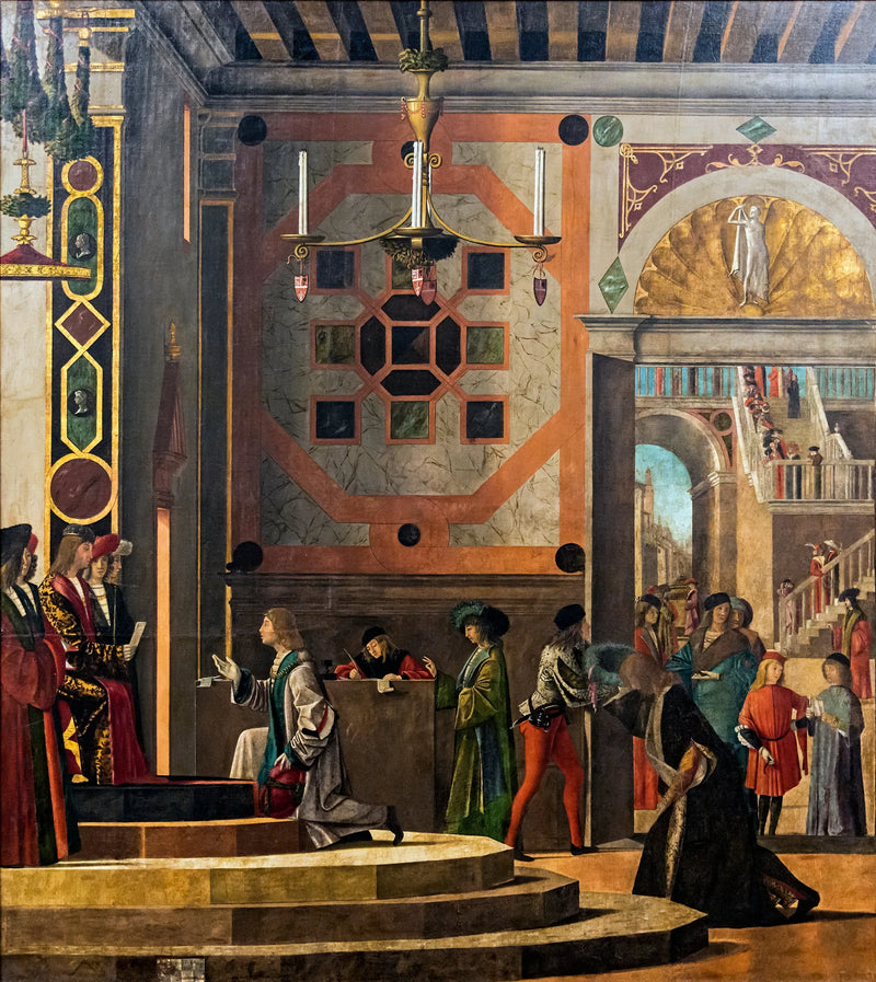 The Farewell of the Ambassadors - Vittore Carpaccio