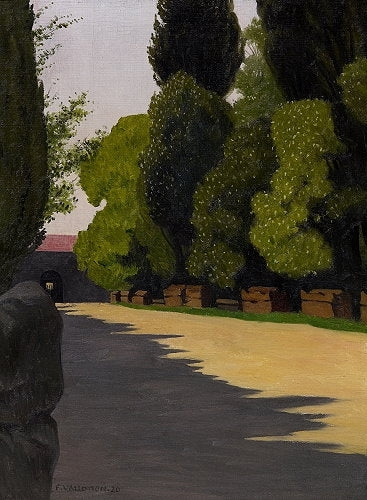 Les Alyscamps, matin sun - Félix Vallotton