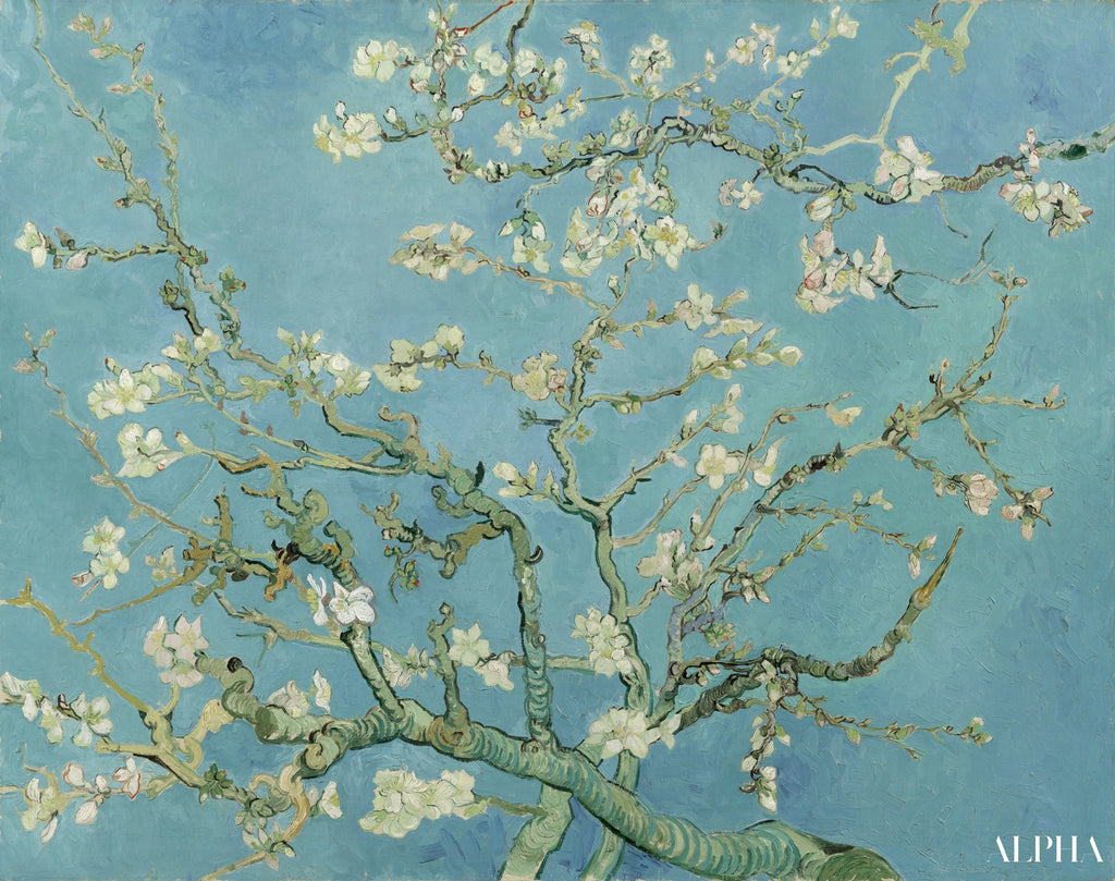 Les Amandiers en fleurs - Van Gogh - Reproductions de tableaux et peintures haut de gamme