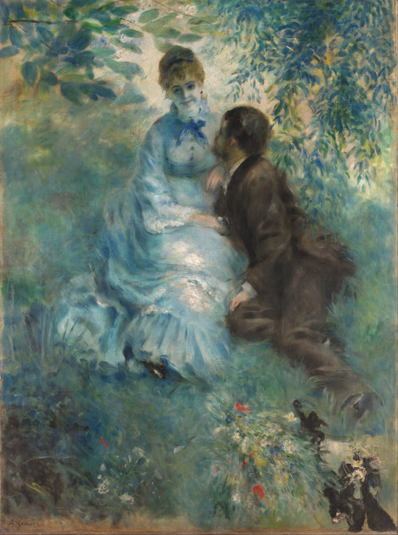 The Lovers - Pierre-Auguste Renoir