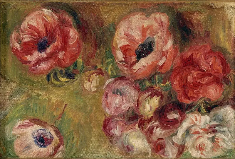 Anemones - Pierre-Auguste Renoir