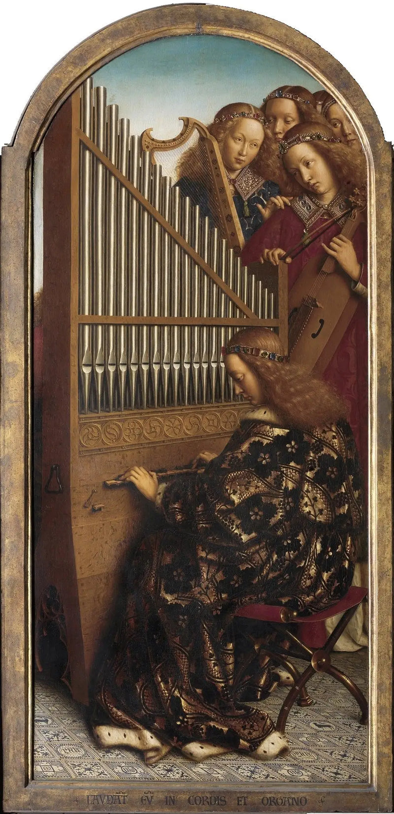 The Musician Angels - Jan van Eyck