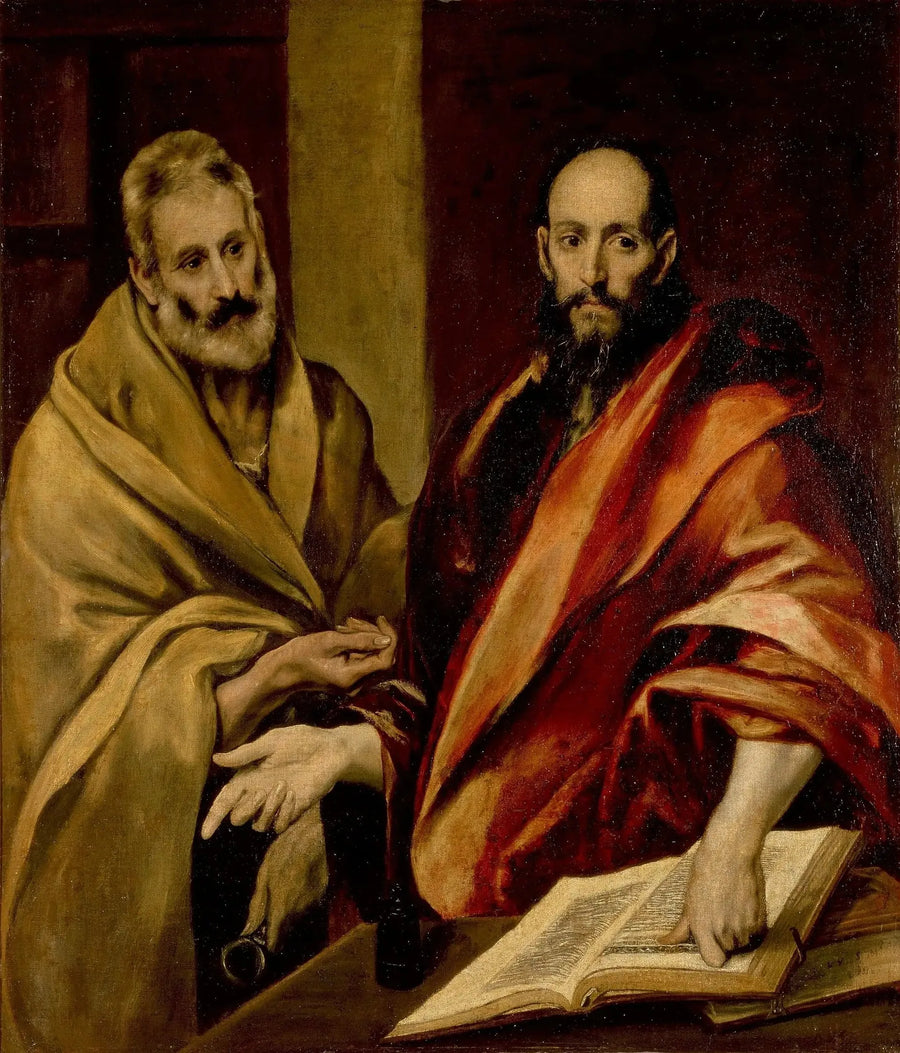 The Apostles Peter and Paul - El Greco