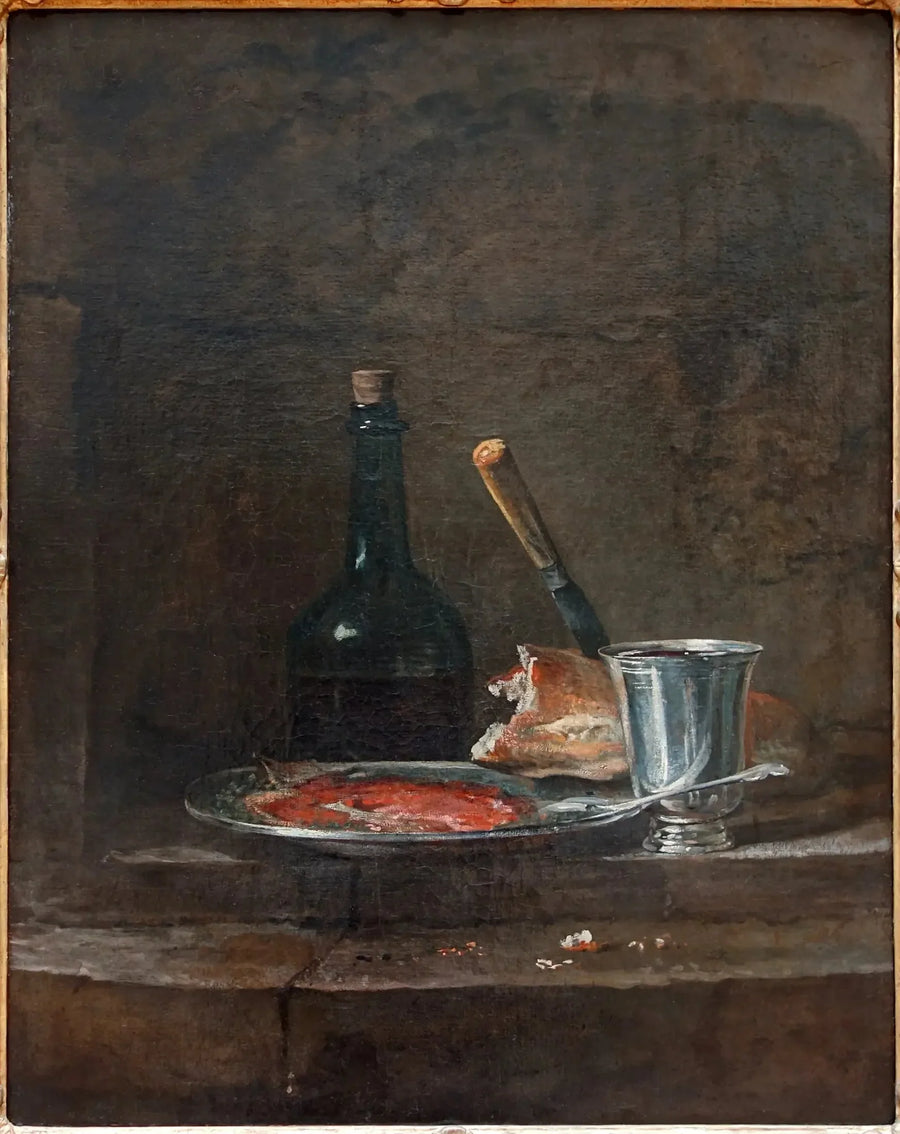 The Preparations for a Lunch - Jean Siméon Chardin