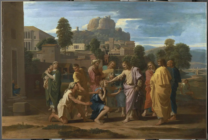 The Blind Men of Jericho - Nicolas Poussin