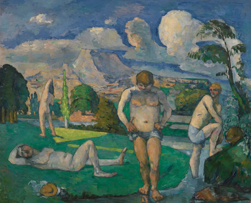 The Bathers at Rest - Paul Cézanne